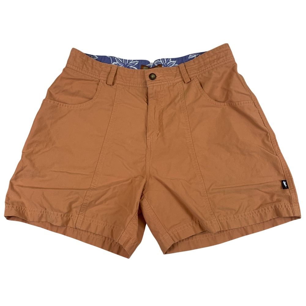 Horny Toad Women 8 Burnt Orange Cotton Nylon Hiking Outdoor Shorts Rust